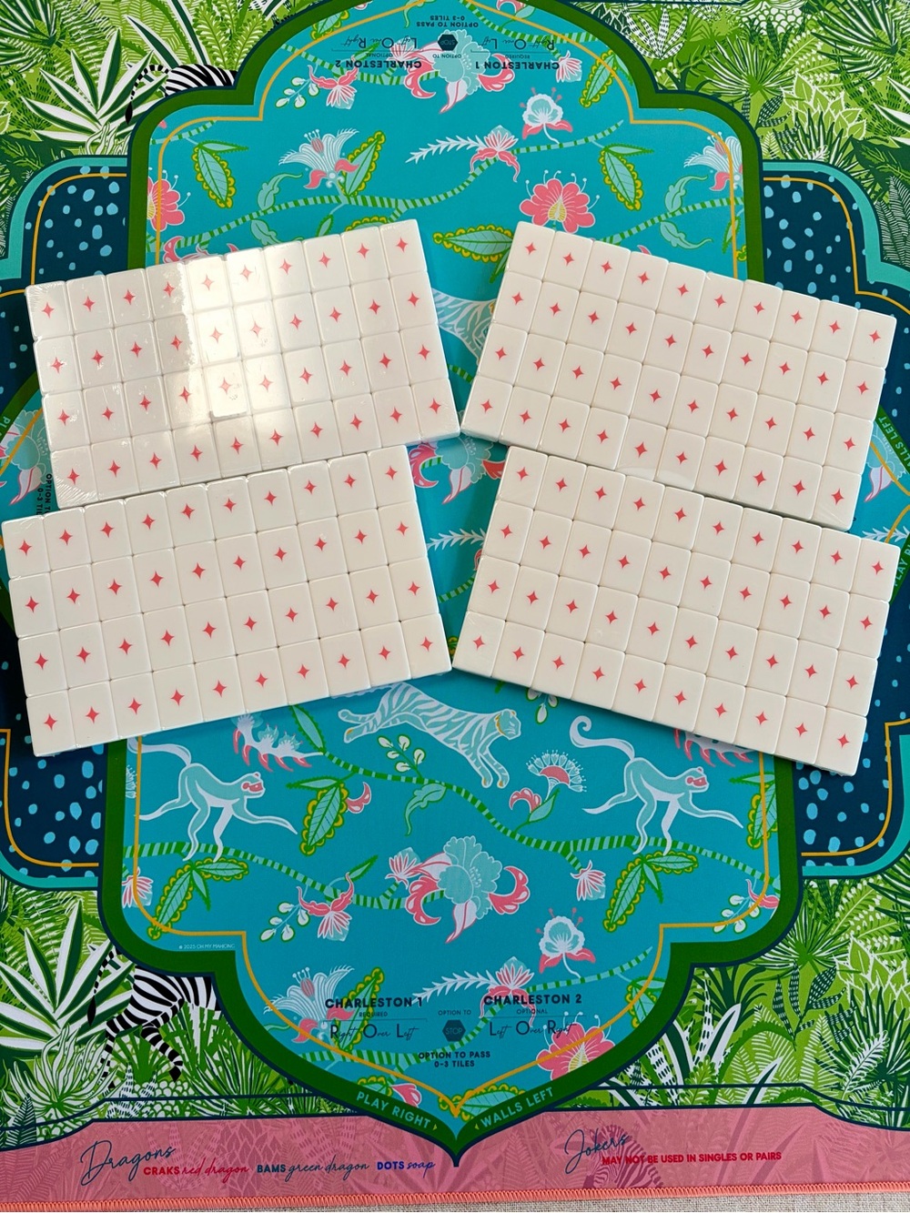 Jungle 🐆 Safari 🌴 Mahjong Tiles🀄️🤍